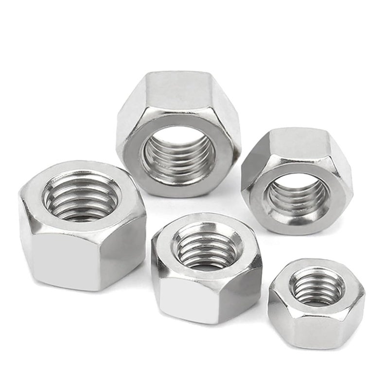 Instockbolts صواميل سداسية، 3/8"-16 من الفولاذ المقاوم للصدأ 304 (18-8) صمولة سداسية، 25 قطعة - Image 4